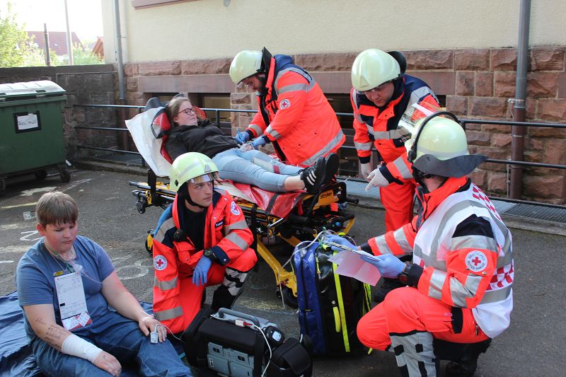 Gemeinschaftsübung Mai 2017 DRK